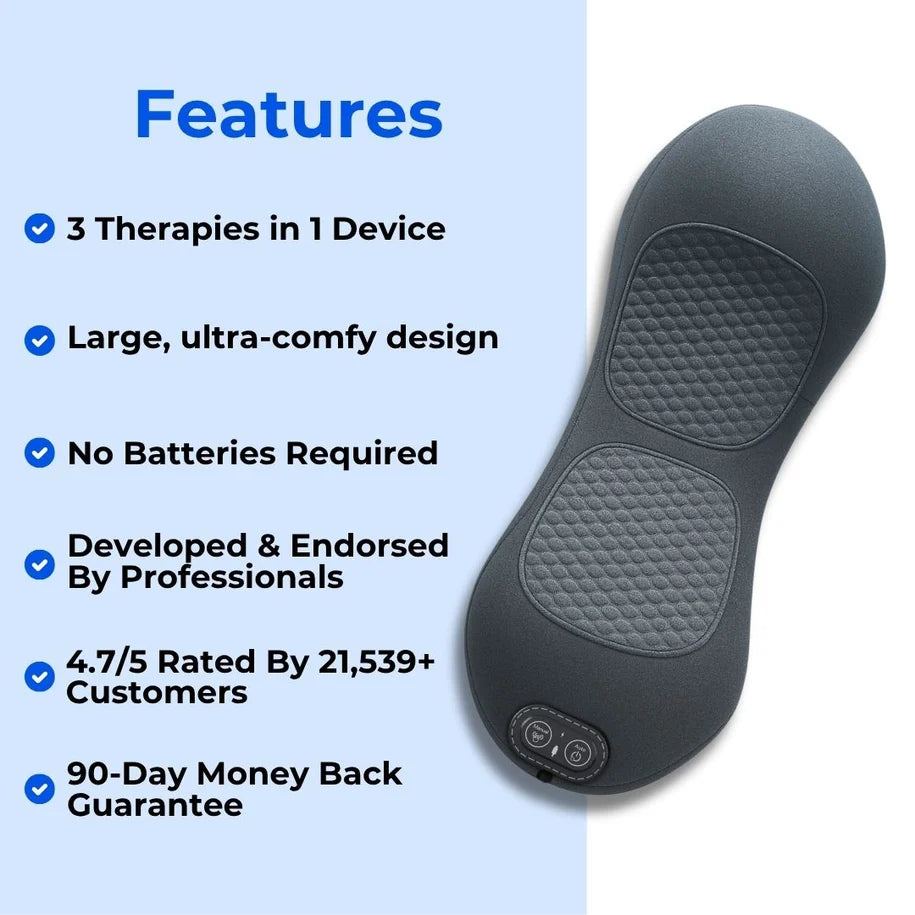 BackRelief™ 3-in-1 Therapy Massager