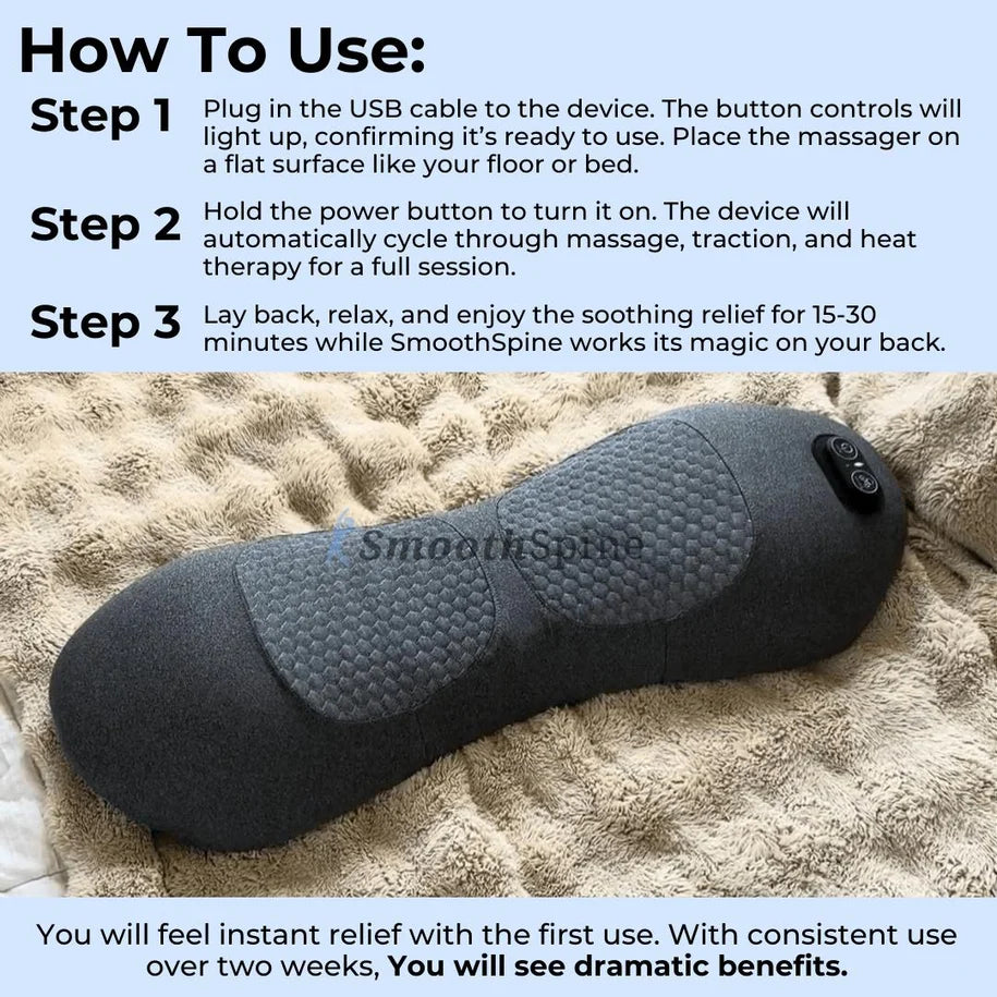 BackRelief™ 3-in-1 Therapy Massager