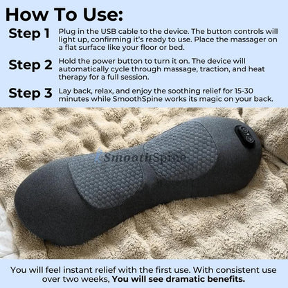 BackRelief™ 3-in-1 Therapy Massager
